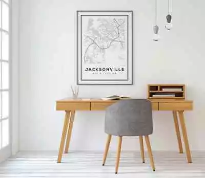 North Carolina Map Poster Choose Your Size • $23.71
