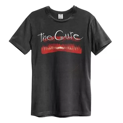 Amplified The Cure Lips Mens Charcoal T Shirt XL Charcoal • $46.85