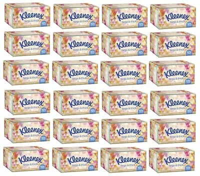24 Boxes Kleenex Tissue Large & Thick 3ply 95 Tissues • $119.38