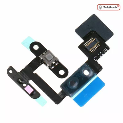 IPad 6 Ipad Air 2 A1566 Power On Off Switch Button + Mic Flex Cable Connector UK • £4.07