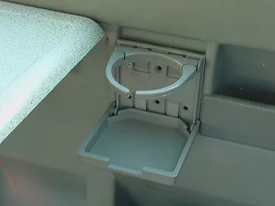 $33.99 • Buy X3 Folding CUP HOLDER GREY VW Eurovan MV Multivan Table Camper Westy T4 1993