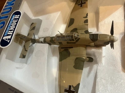 $28.20 • Buy Collection Armour JU 87 STUKA Luftwaffe Replica 1:48 Scale Plane
