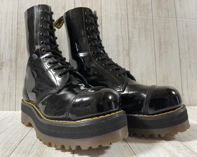 $538.28 • Buy Women 6.0US Model Doctor Martens England Crazy Bomb Steel Toe JPN Import Vintage