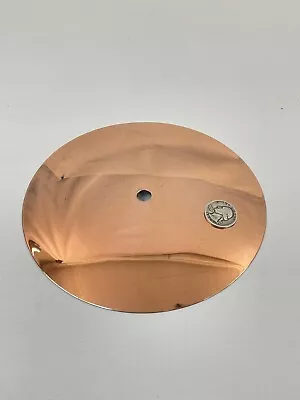 Vintage Mid Century Ceiling Light Shade Cap 7  Copper • $16.96