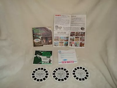 VIEW MASTER B488 The Green Hornet Programmed For Death 3 REEL SET W/BOOKLET 1966 • $43.45