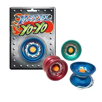 Yoyo Toy Metal Assorted Colours • £1.99