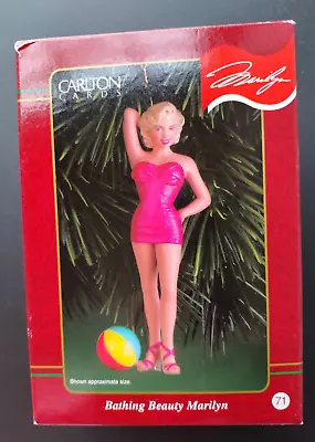 Heirloom Collections Bathing Beauty Marilyn Ornament - EUC • $8.99