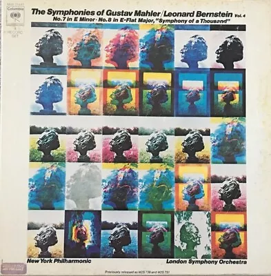 Mahler/Bernstein-The Symphonies Of Gustav Mahler. Vol. 4 BS M4X-31441 Vinyl 12'' • $29.99
