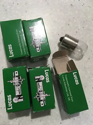 Lucas 6v 5w Bulbs - Classic Bike Or Vintage Car. 5 Bulbs. • £5.99