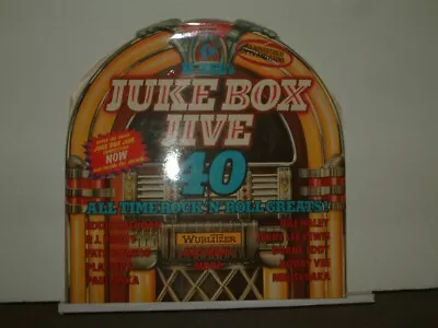 Juke Box Jive - 40 All Time Rock N Roll Greats -12  Double Album LP - K-Tel • £3.99