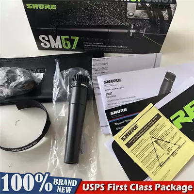 For Shure SM57-LC Cardioid Wired Dynamic Instrument Microphone SM57 • $36.99