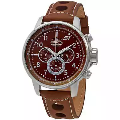 Invicta S1 Rally Chronograph Brown DialMens Watch 25726 • $69.25