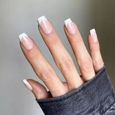 The Nailest - Instant Luxury Acrylic Press-on Nails- Regular Square- Timeless... • $29.24