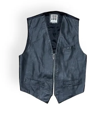Genuine Leather Vest MCMXCIII I.O.U Collection XL • $67.50