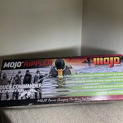 $28 • Buy Mojo Outdoors HW2443 Rippler Floating Motion Mallard Drake Duck Decoy