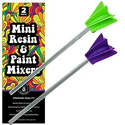 Art Resin Mixer Epoxy Mixer And Paint Mixer Drill Attachment Paint Stirrers For  • $20.25