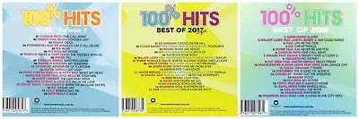 3 100% HITS CDs LOT SiaColdplayEd SheeranNickelbackCharlie PuthAdam Lambert • $15.35