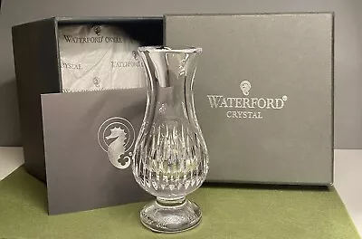 Waterford Crystal Giselle Posy Vase With Original Box 5.125  Inches Tall • $45