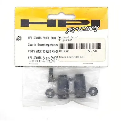$4 • Buy HPI Racing A540 Shock Body 2pc Sprint 2 Sport Flux RS4 3 EVO Drift 1-10 On Road
