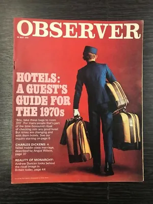   Observer Magazine: Charles Dickens Andrew Duncan 24th May 1970  • £6.99