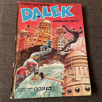 Doctor Who : BBC TV :  Terry Nation's Dalek 1977 Annual : Unclipped • £16.99