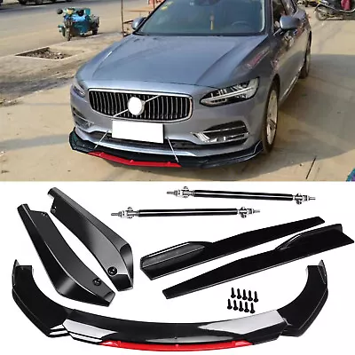 For Volvo S40 S60 S80 Front Rear Bumper Lip Spoiler Splitter Body Kit Side Skirt • $59.99