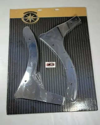 *NOS*  YAMAHA V-Star (XVS 1100) OEM Silverado Backrest Side Bar Chrome Mount Set • $49.99