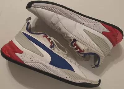 PUMA Men's Sneakers Shoes 192776-01 Uproar PA Palace Low Top White Red Blue 16 • $50.15