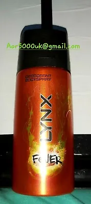 £35 • Buy Lynx Axe - FEVER {Square Top/Can} 150ml Body Deodorant Spray Unused Vintage 