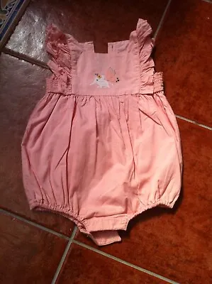 BNWOT M&S Baby Girl Romper Suit  Age 12-18 Months • £5.50