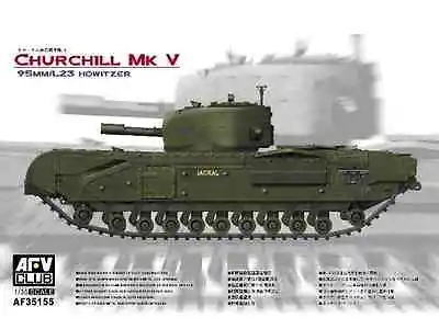 AFV Club 1/35 Churchill Mk.V 95mm Howitzer #35155 📌Listed In USA📌 • $36.98