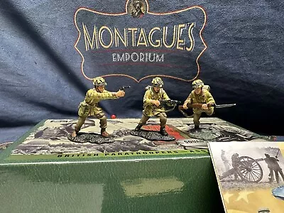 £35 • Buy BRITAINS 17142 WWII BRITISH PARATROOPERS ASSAULT SET 3 PIECES New