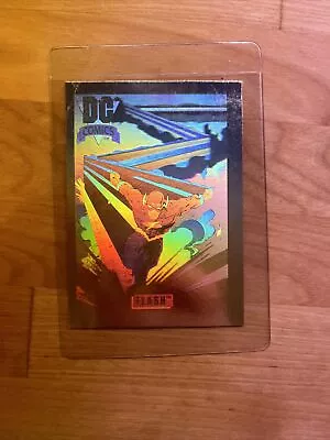 1992 Impel DC Comics Cosmic Holograms #DCH4 Flash Card Series 1 Rare #4 Of 10 • £2.89