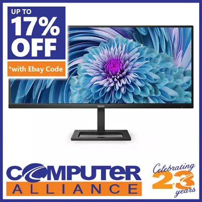 34  Philips 346E2LAE WQHD VA Monitor With Speakers USB-C Up To 65 Watt Dock • $599