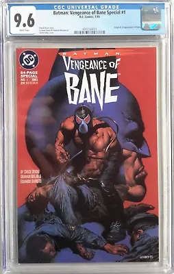 🦇batman Vengeance Of Bane #1 Cgc 9.6*(dc Comics 1993)*wht❄pgs*first Print*#4011 • $174.99