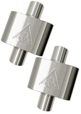 $134.81 • Buy Pair Of Straight Thru Performance Short Race Muffler 3  Center / Center