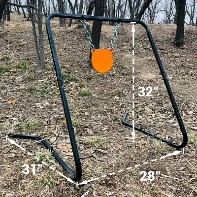 Highwild Shooting Target Stand With Chain Mounting Kit + 6  AR500 Steel Gong • $54