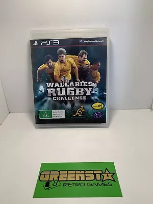 Wallabies Rugby Challenge PS3 🇦🇺 Seller Free And Fast Postage • $6.99