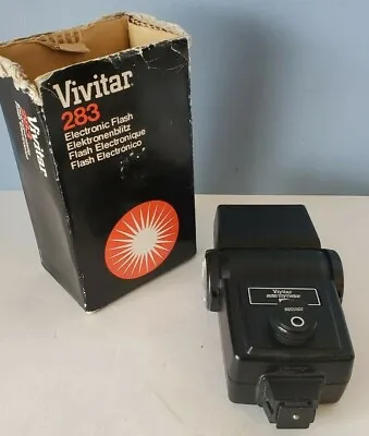 Vivitar 283 Electronic Flash Selling For Parts Or Repair • $1.33