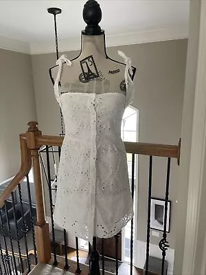 Zaful White Sundress In Size Medium • $12