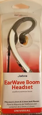 VERIZON JABRA MONO UNIVERSAL HEADSET EarWave Boom Headset Ear Buds Wired New • $8.50