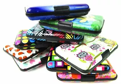 £3.99 • Buy Unisex Credit Card ID Holder Case Wallet Purse RFID Protection Metal Aluminium 