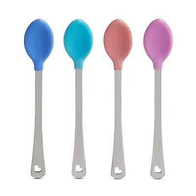 Munchkin White Hot Safety Spoons 4 Pack 4 Count Colors May Vary  • $6.66