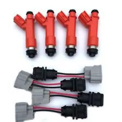 4 FUEL INJECTORS For MAZDA RX8 13B ROTARY 1.3L TURBO 750CC 800CC 850CC • $198.99