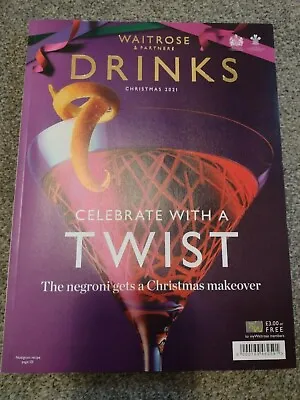 £0.99 • Buy Waitrose Drinks Magazine - Christmas 2021