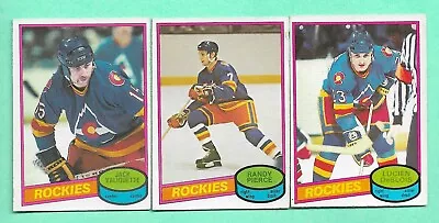 (3) Colorado Rockies   1980-81 O-pee-chee Nhl Players Card (i3070) • $0.72