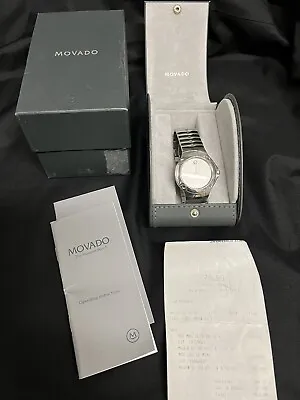 Movado SE Stainless Steel Wrist Watch Ref. 84G11892- ORIGINAL OWNER • $225