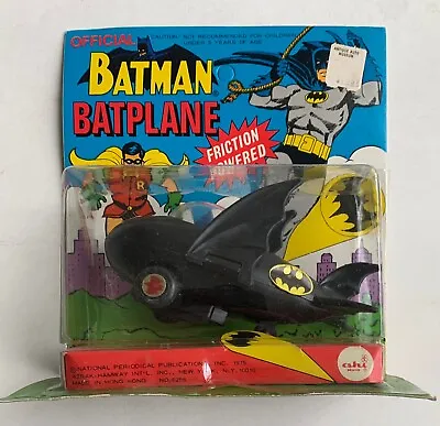 $179.99 • Buy Vintage 1975 Batman Ahi Batplane Mip! Azrak Hamway Int'l! Rare!