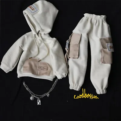 1/6yosd 1/4MSD BJD Clothes Outfit Sweater+Cargo Pants+Necklace Brother With Love • $31.33