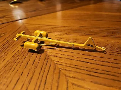 VINTAGE TOOTSIE TOY CHICAGO USA #24 TEE-NEE OB-70 BOAT TRAILER Yellow • $10